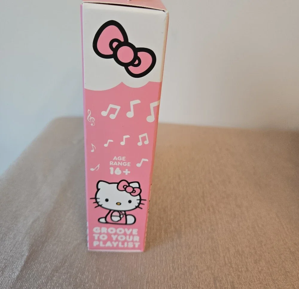 Hello Kitty Bluetooth Wireless Earbuds – Charging Case & Built‑In Mic